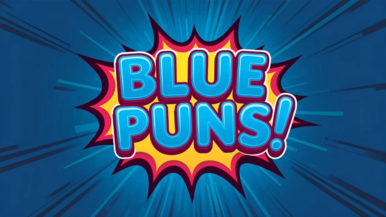 Blue puns