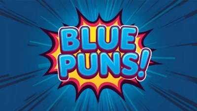 Blue puns
