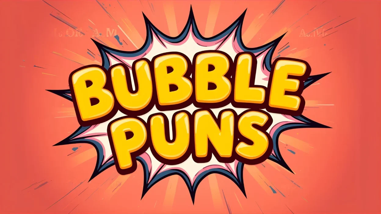 Bubble puns