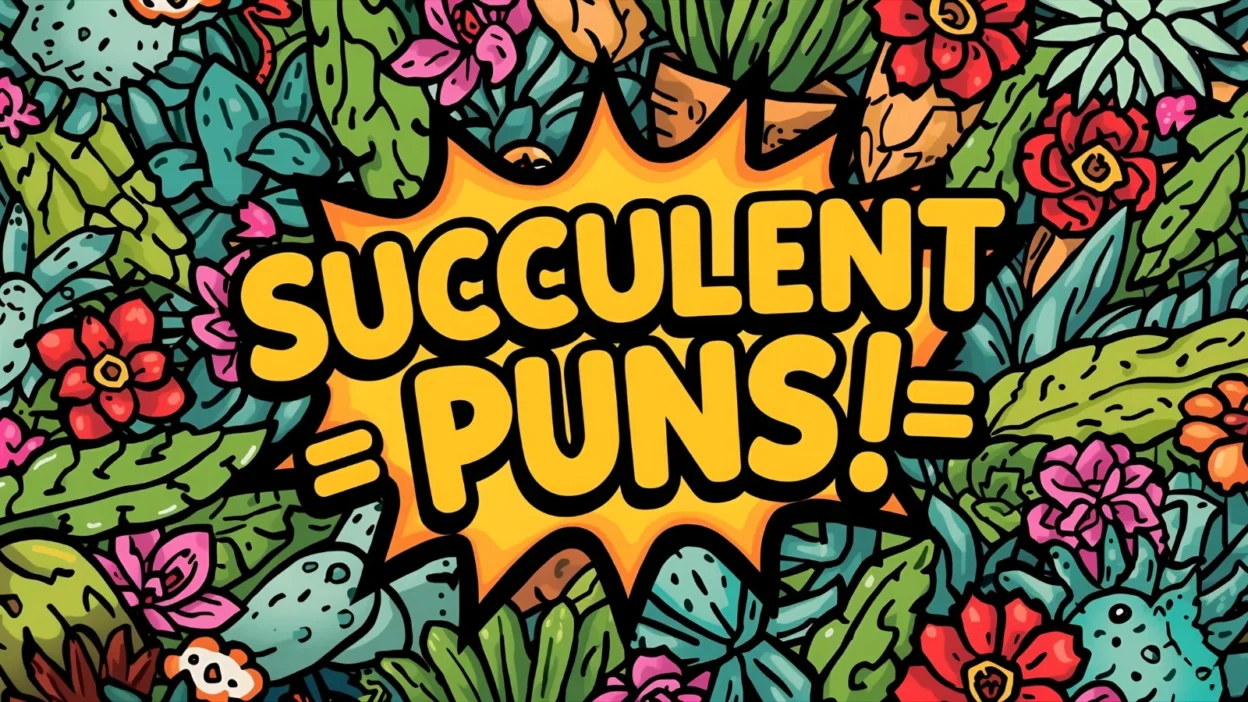 Succulent puns