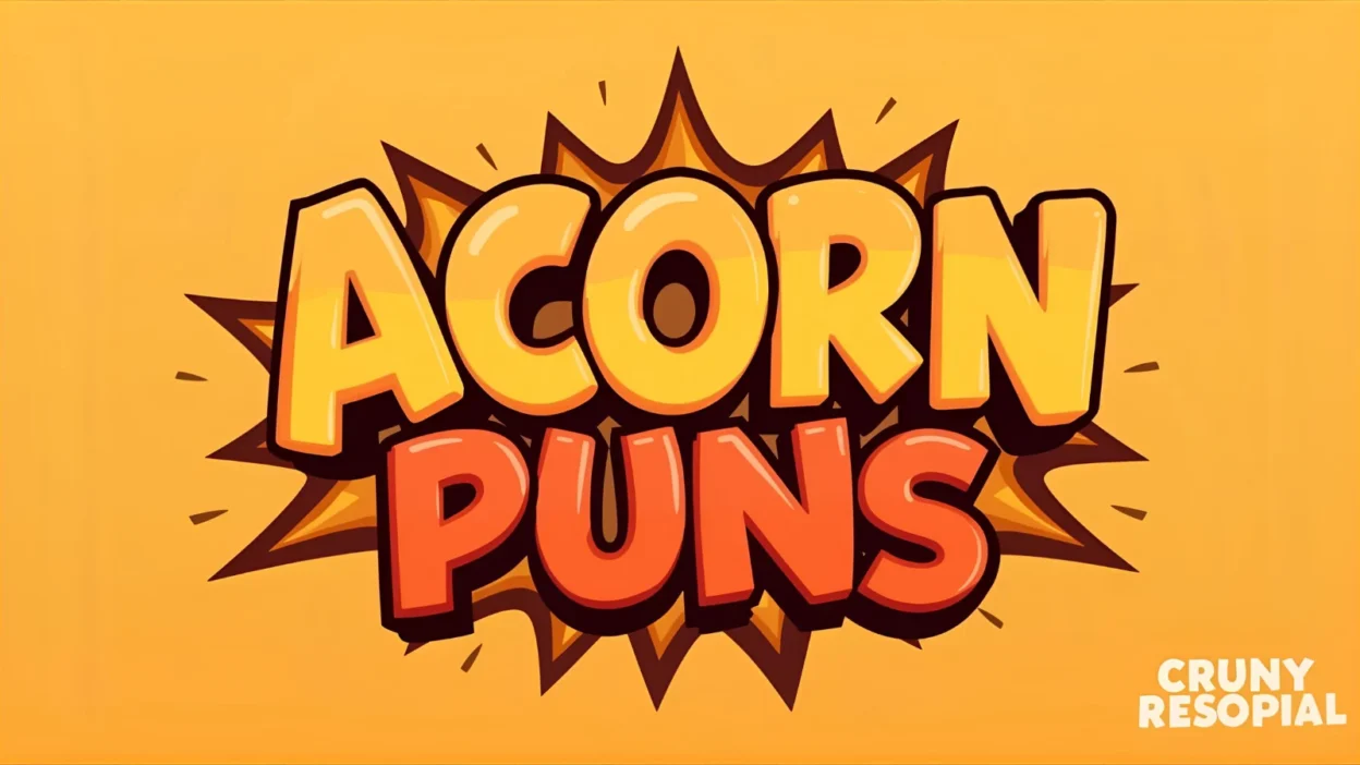 Acorn puns