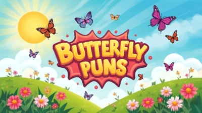 Butterfly puns