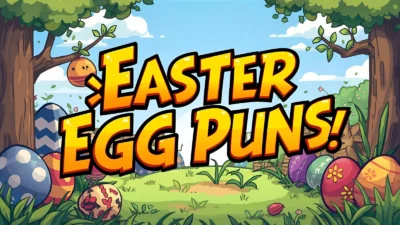 Easter egg puns