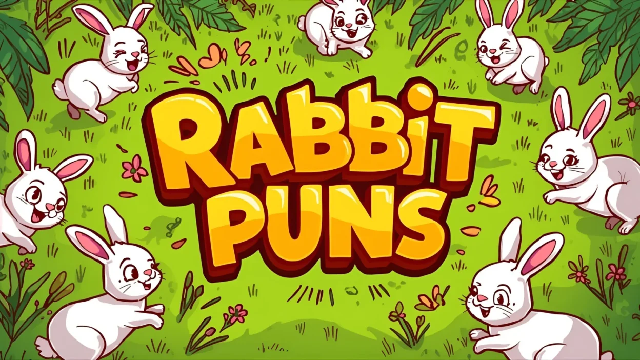 Rabbit puns