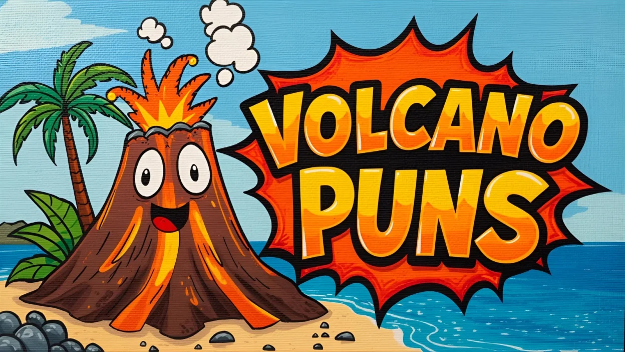 Volcano puns