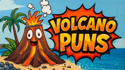Volcano puns