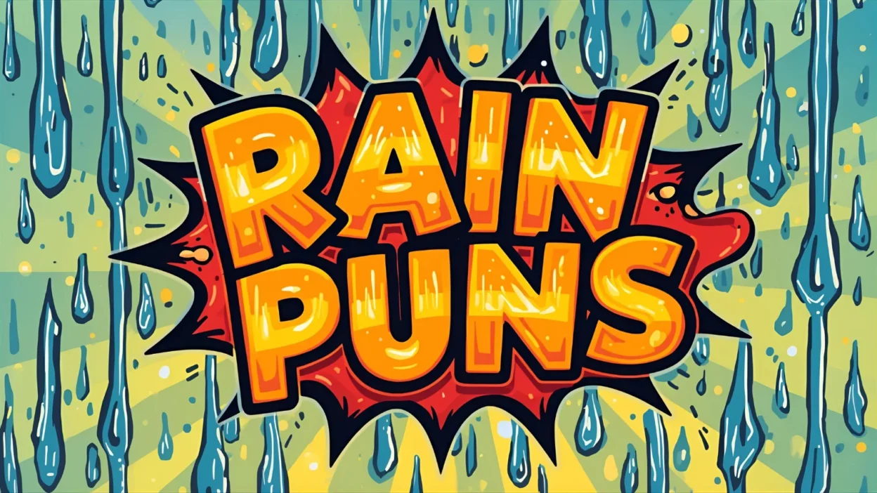 Rain puns